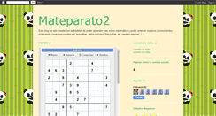 Desktop Screenshot of mateparato2.blogspot.com