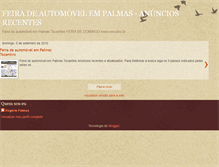 Tablet Screenshot of feira-do-automovel-palmas.blogspot.com