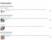 Tablet Screenshot of globetoddlers.blogspot.com