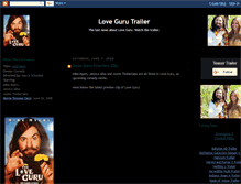 Tablet Screenshot of love-guru--trailer.blogspot.com