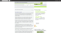 Desktop Screenshot of infiernosdelpensamiento.blogspot.com