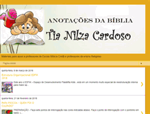Tablet Screenshot of anotacoesdabiblia.blogspot.com