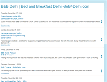 Tablet Screenshot of bnb4delhi.blogspot.com