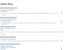 Tablet Screenshot of guitarpicks4u.blogspot.com