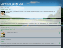 Tablet Screenshot of ldbsportsclub.blogspot.com