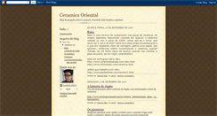 Desktop Screenshot of ceramicaoriental.blogspot.com