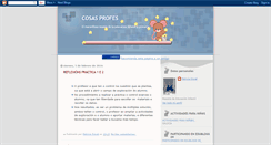 Desktop Screenshot of cosasprofesinfantil.blogspot.com