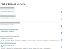 Tablet Screenshot of fast-5diet.blogspot.com