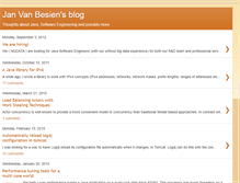 Tablet Screenshot of janvanbesien.blogspot.com