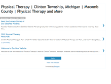 Tablet Screenshot of physical-therapy-and-more.blogspot.com