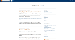 Desktop Screenshot of diggforlife.blogspot.com