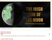 Tablet Screenshot of irishsideofthemoon.blogspot.com