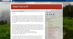 Desktop Screenshot of gastrotourtony.blogspot.com