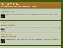 Tablet Screenshot of kentuckybred.blogspot.com