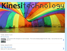 Tablet Screenshot of kinesitechnology.blogspot.com