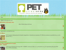 Tablet Screenshot of petletrasufpa.blogspot.com