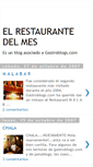 Mobile Screenshot of elrestaurantedelmes.blogspot.com