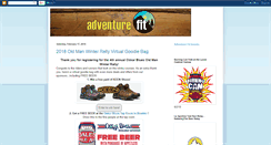 Desktop Screenshot of adventurefitlife.blogspot.com