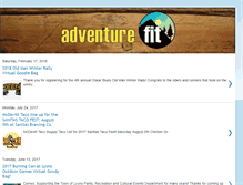 Tablet Screenshot of adventurefitlife.blogspot.com