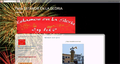 Desktop Screenshot of estamosenlagloria.blogspot.com