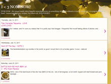 Tablet Screenshot of ilovenomnom.blogspot.com