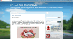 Desktop Screenshot of keluardaritempurung.blogspot.com