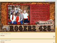 Tablet Screenshot of 426rogers.blogspot.com