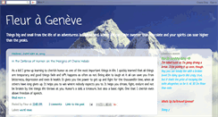 Desktop Screenshot of fleurageneve.blogspot.com