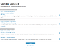 Tablet Screenshot of coolidgecornered.blogspot.com
