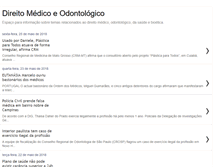 Tablet Screenshot of direitomedico.blogspot.com