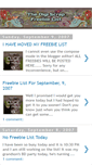 Mobile Screenshot of digiscrapfreebieslist.blogspot.com