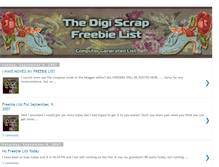 Tablet Screenshot of digiscrapfreebieslist.blogspot.com