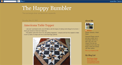 Desktop Screenshot of happybumbler.blogspot.com