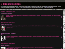 Tablet Screenshot of blogdmeninas.blogspot.com