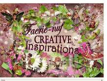 Tablet Screenshot of faerienufcreativeinspirations.blogspot.com