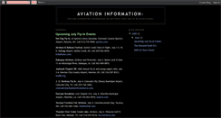 Desktop Screenshot of flying-info.blogspot.com