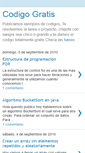 Mobile Screenshot of codigo-gratis.blogspot.com