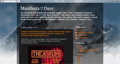 Desktop Screenshot of manifesta7.blogspot.com