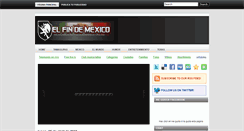 Desktop Screenshot of elfindemexico.blogspot.com