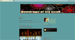 Desktop Screenshot of dropsofdew.blogspot.com