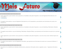 Tablet Screenshot of maisfuturo.blogspot.com