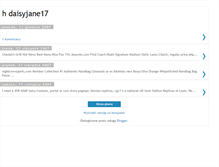 Tablet Screenshot of daisyjane17.blogspot.com