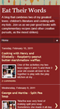 Mobile Screenshot of eatingtheirwords.blogspot.com