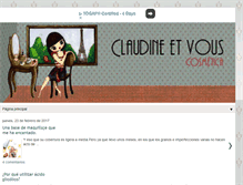 Tablet Screenshot of elsitiodeclaudine.blogspot.com
