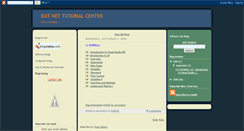 Desktop Screenshot of dotnetutorialcenter.blogspot.com
