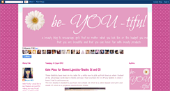 Desktop Screenshot of be-you-tifulbeautyblog.blogspot.com