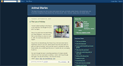 Desktop Screenshot of animaldiaries.blogspot.com
