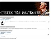 Tablet Screenshot of curtisthedestroyer.blogspot.com