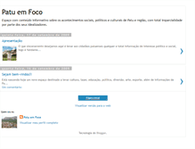 Tablet Screenshot of patuemfoco.blogspot.com