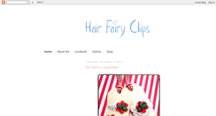 Desktop Screenshot of hairfairyclips.blogspot.com